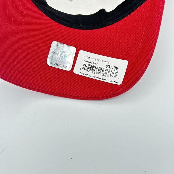 Tampa Bay Buccaneers Cap New Era NFL 9TWENTY Classic Adjustable Strapback Women - Picture 8 of 12